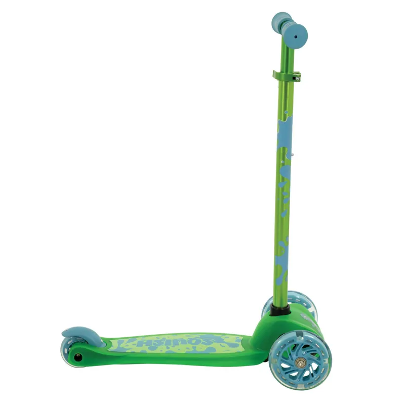 Squish Mini Flex LED Tilt Kids Scooter in Green